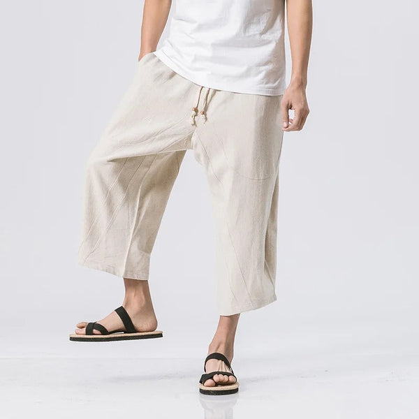 Ace - Relaxed Fit Cropped Pants