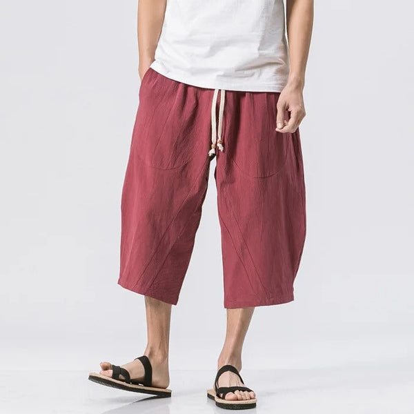 Ace - Relaxed Fit Cropped Pants