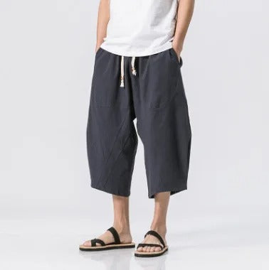 Ace - Relaxed Fit Cropped Pants