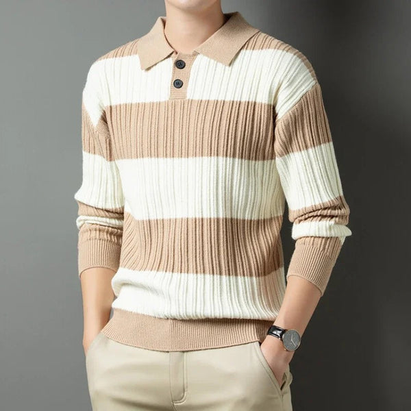 Atticus - Men's Cozy Sweater Stripe