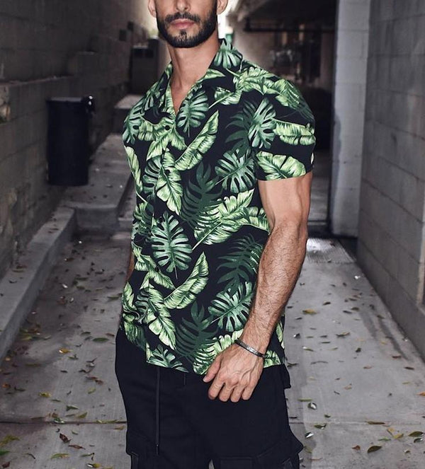 Rylan - Tropical Button-Down Shirt