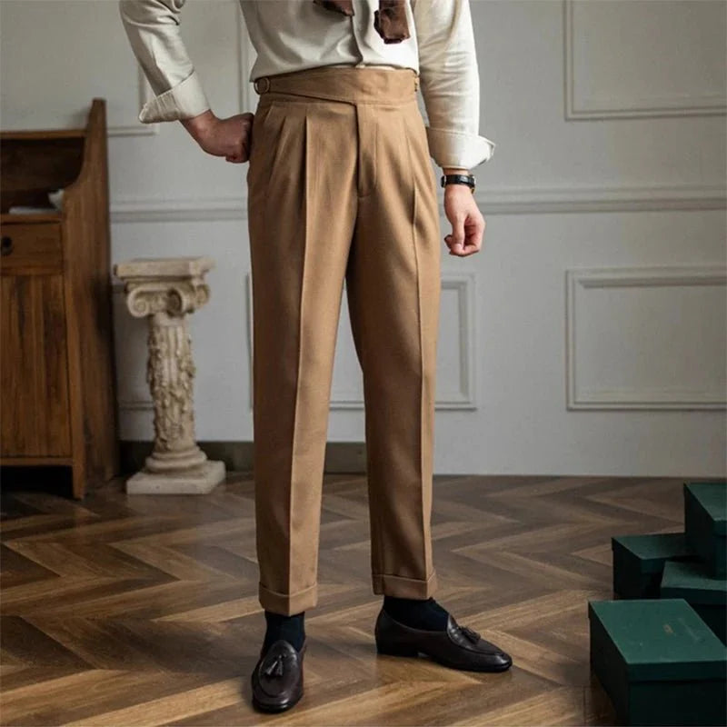 Marcko - Formal Pleated Pants for Men