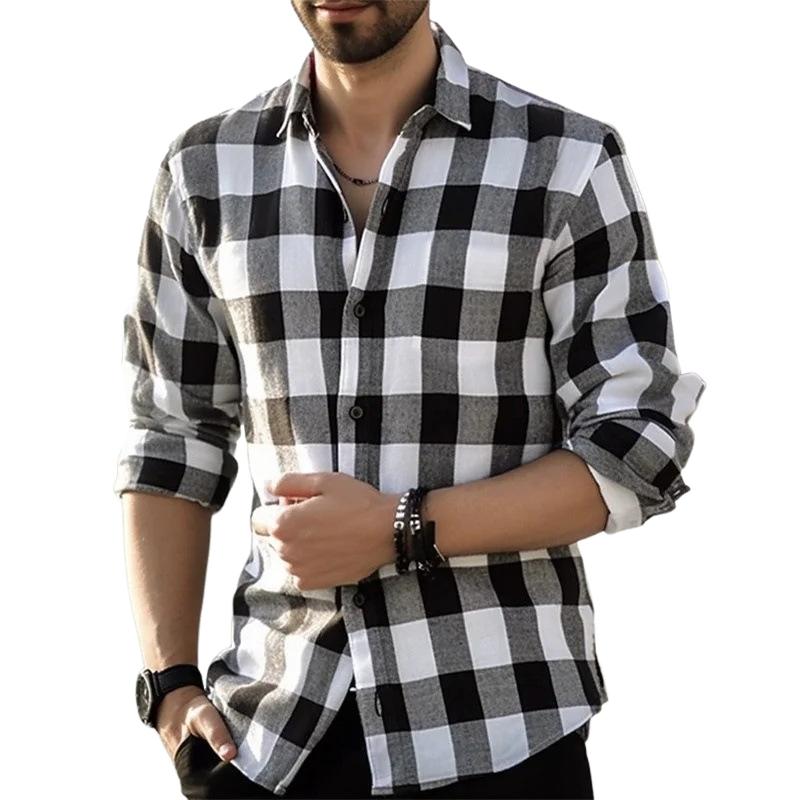 Aiken - Men's Long Sleeves Checkered