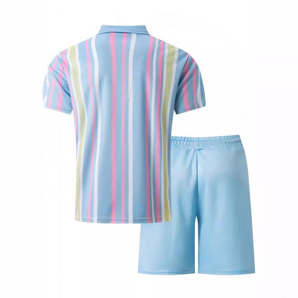 Fox - Fashionable Striped Men's Set