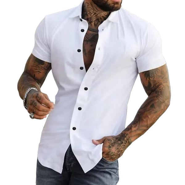 Beacon - Sleek Short Sleeve Men's Shirt