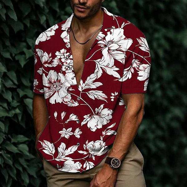 Darnell - Men's Floral Short Sleeves