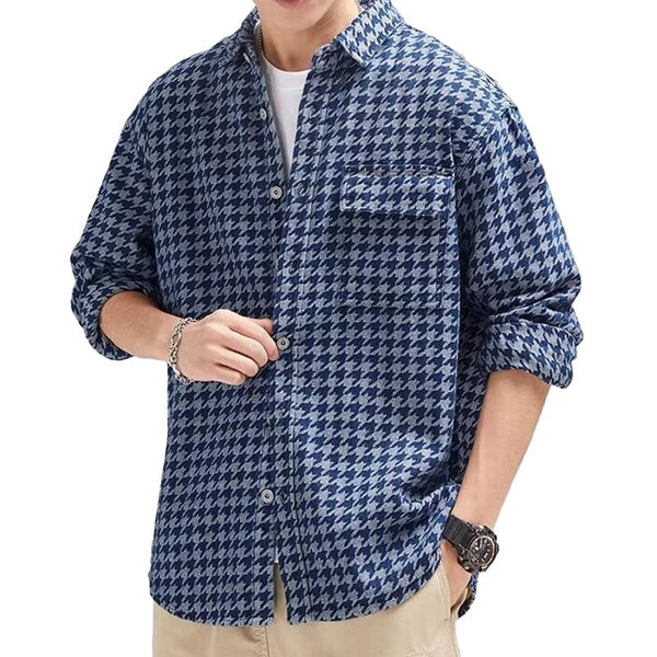 Isaiah - Men's Elegant Pattern Top