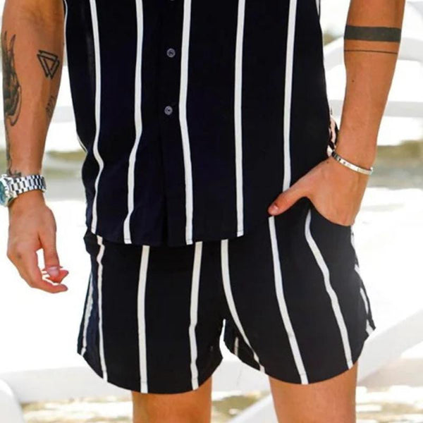 Devlin - Trending Striped Men's Set