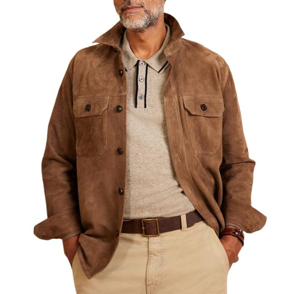 Clive - Men's Khaki Long Sleeves