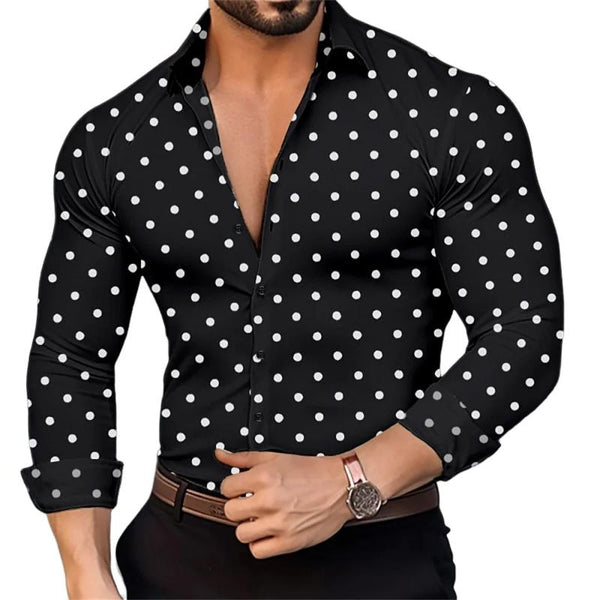 Zeke - Men's Polka Dot Top