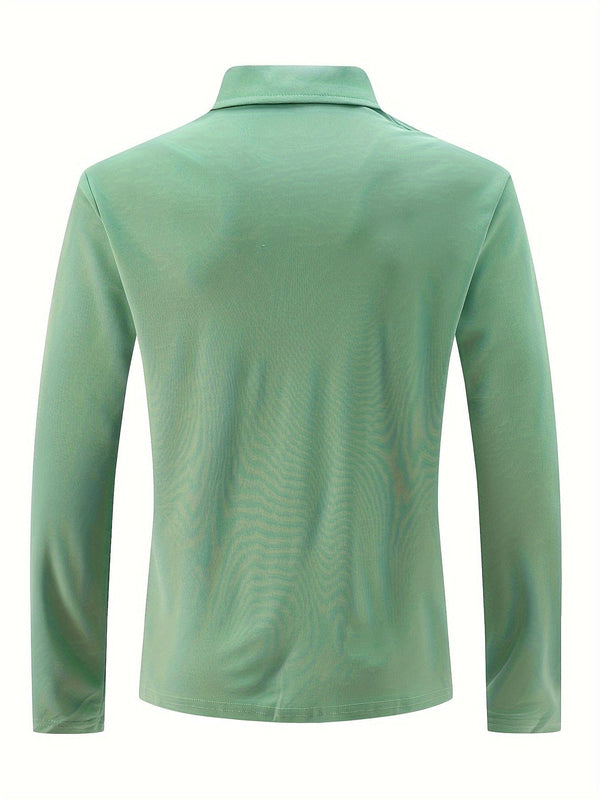 Izaiah - Long Sleeve Polo Shirt