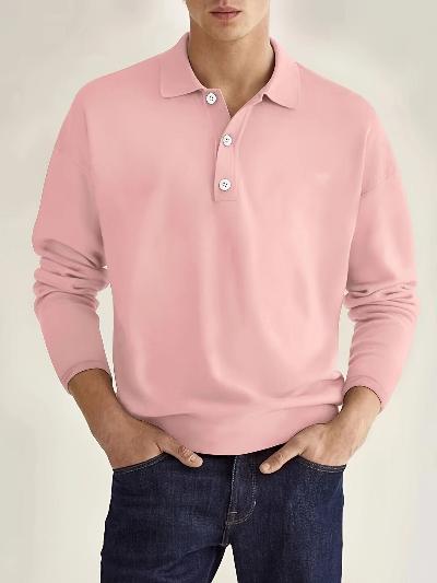 Izaiah - Long Sleeve Polo Shirt