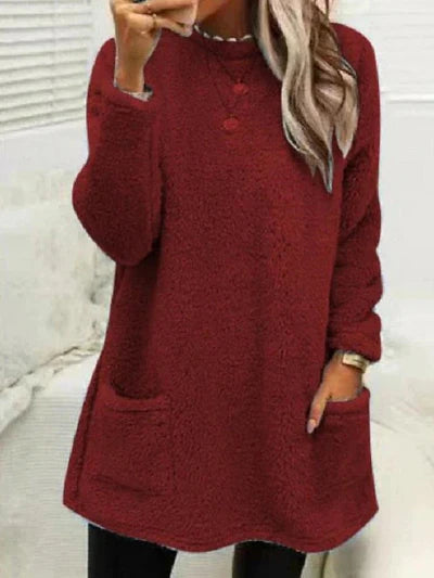 Remie - Comfy & Long Sweater For Women