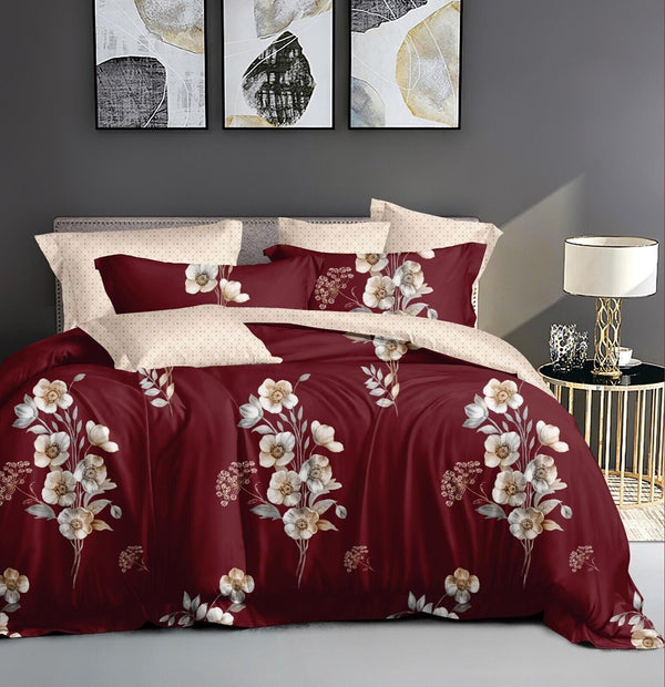 4-Piece Set + Fitted Sheet & Duvet Cover  – Ultimate Comfort & Style