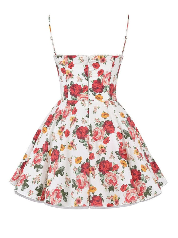 Jubilee - Elegant Floral Mini Dress