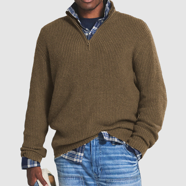 Camden - Warm Zip Collar Sweater