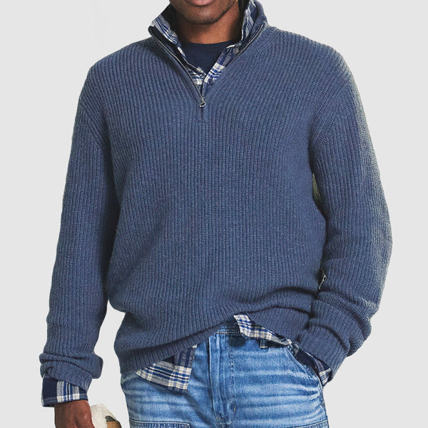 Camden - Warm Zip Collar Sweater