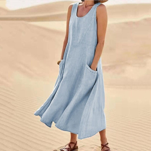 Lily - Versatile Long Dress with Pockets