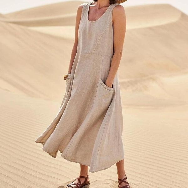 Lily - Versatile Long Dress with Pockets