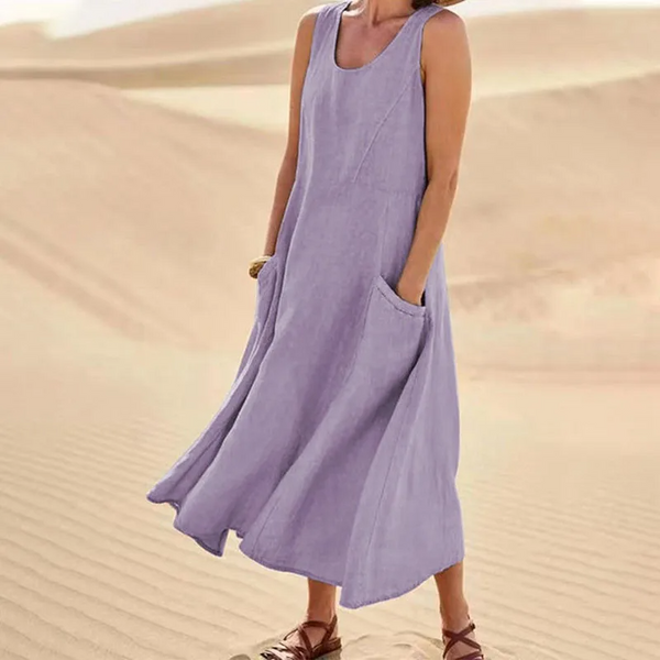 Lily - Versatile Long Dress with Pockets