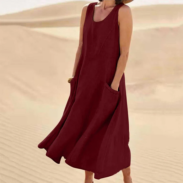 Lily - Versatile Long Dress with Pockets