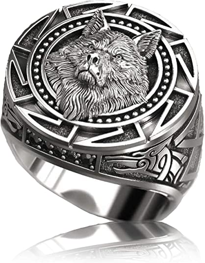 LoneHowl - Wolf Ring - Bold Design & Powerful Symbolism