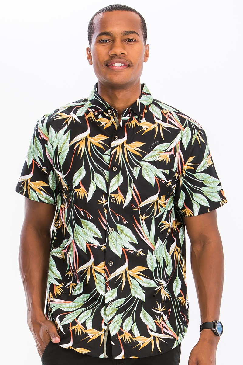 Eithan - Hawaiian Button-Down Shirt